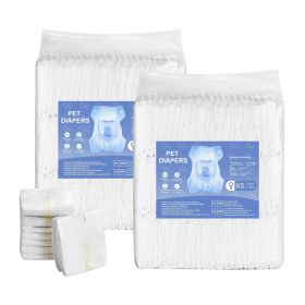 VEVOR Disposable Dog Diapers Super Absorbent Female Dog Diaper XS Size 144 Count