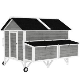 Chicken Coop (Color: Grey)